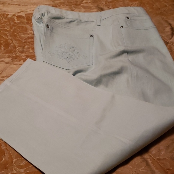J M  Collection light blue pants- - Picture 7 of 7